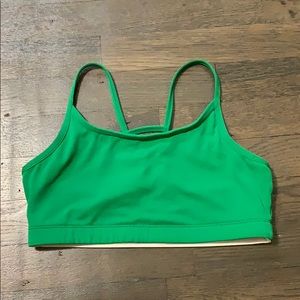 Fabletics Emerald Green Sports Bra